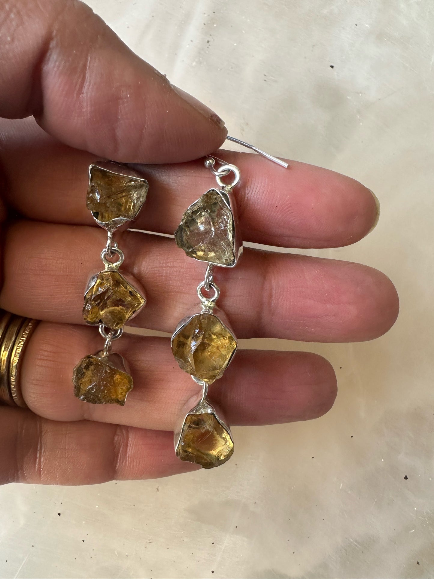 Raw citrine