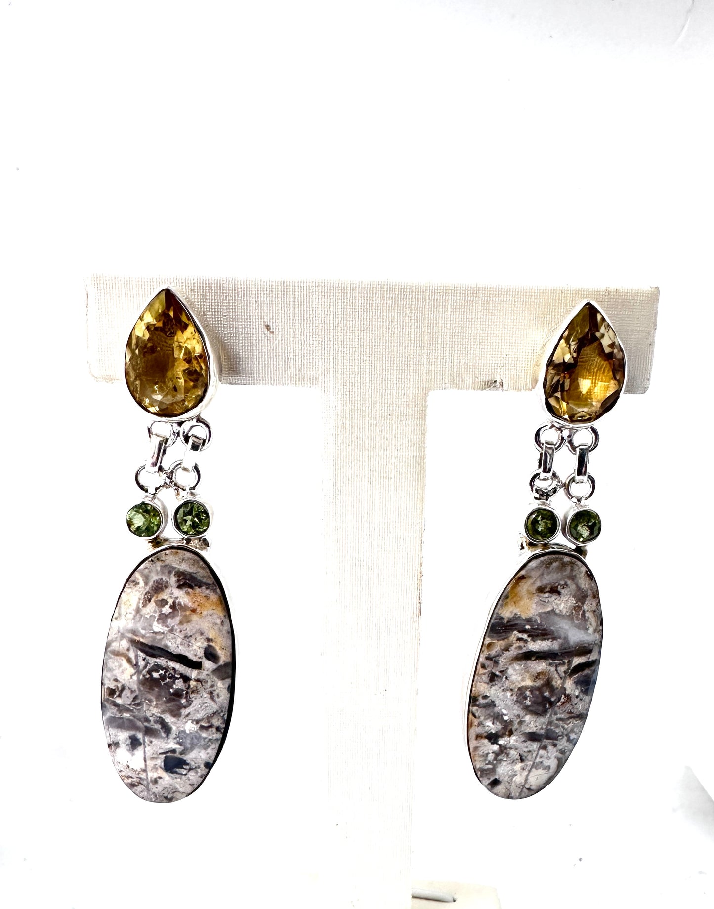 Malingana Jasper with Peridot and Citrine