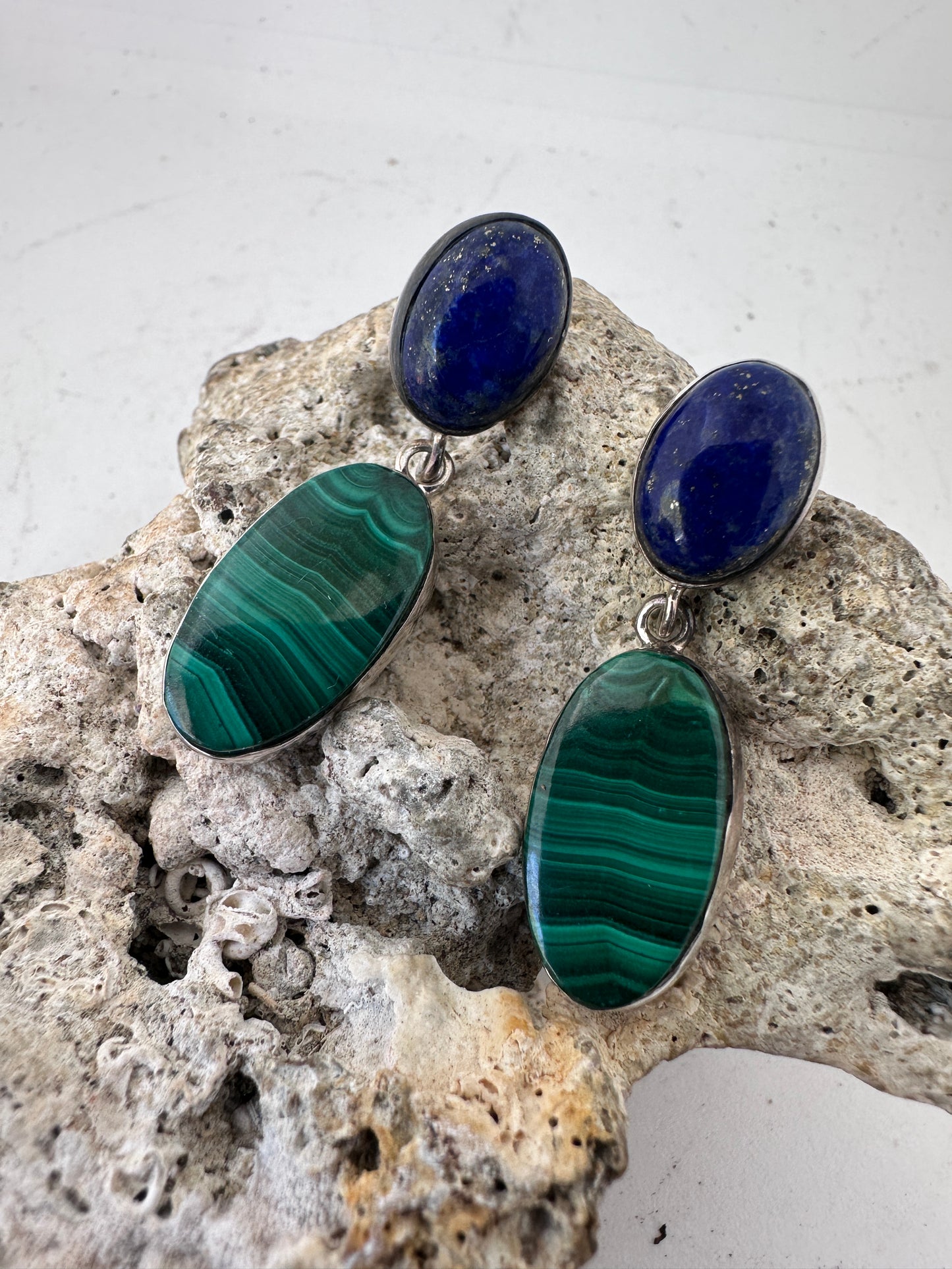 Malachite with Lapis Lazuli
