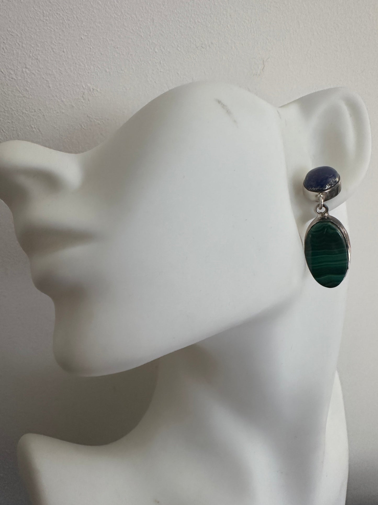 Malachite with Lapis Lazuli