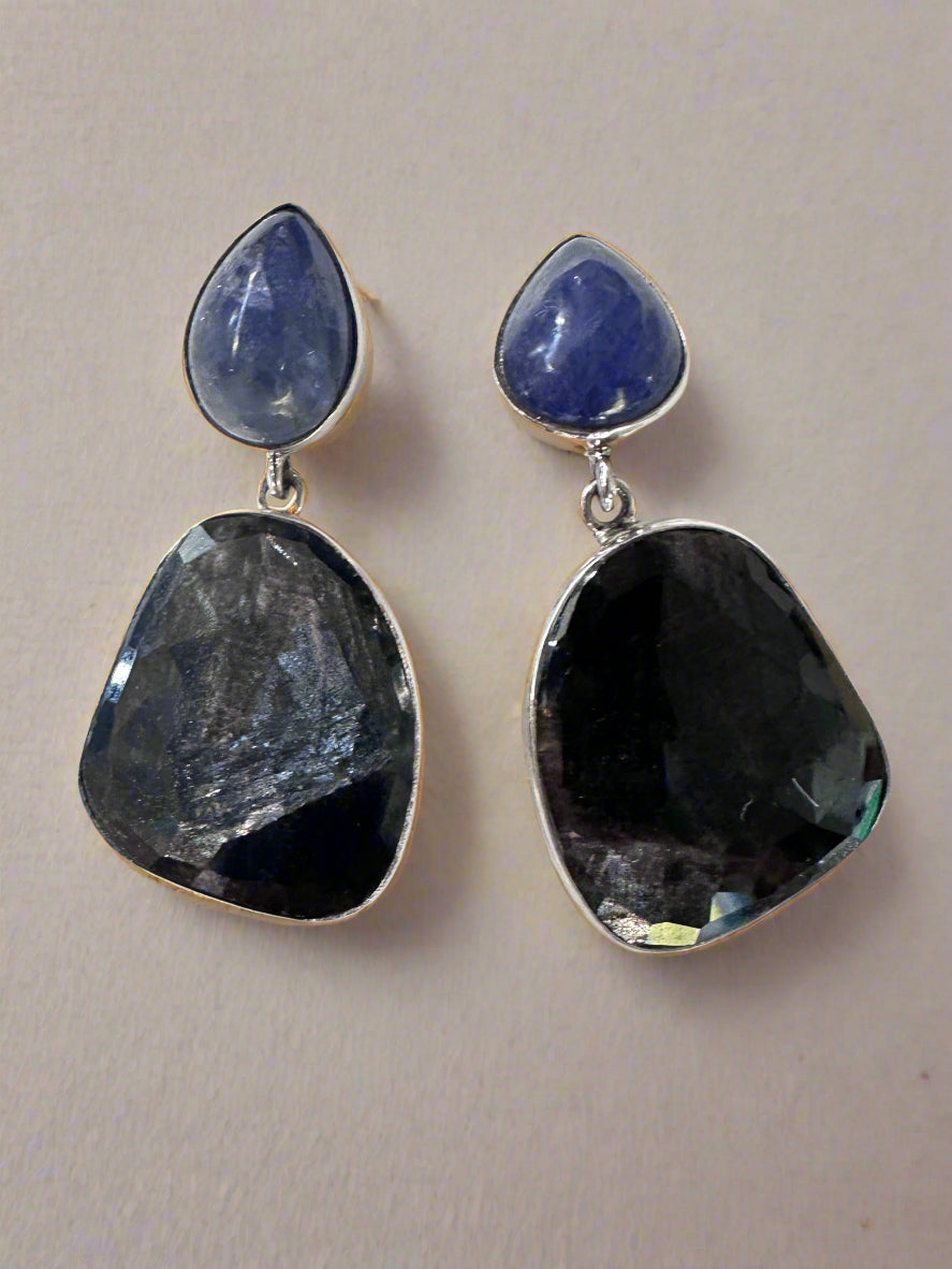 Sapphire with Tanzanite