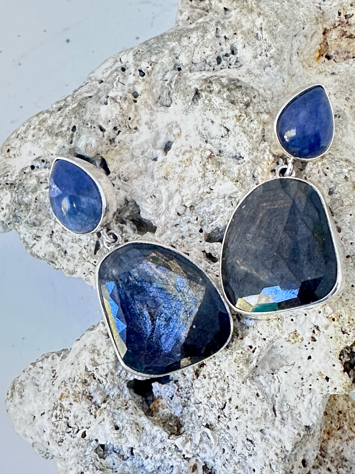 Sapphire with Tanzanite