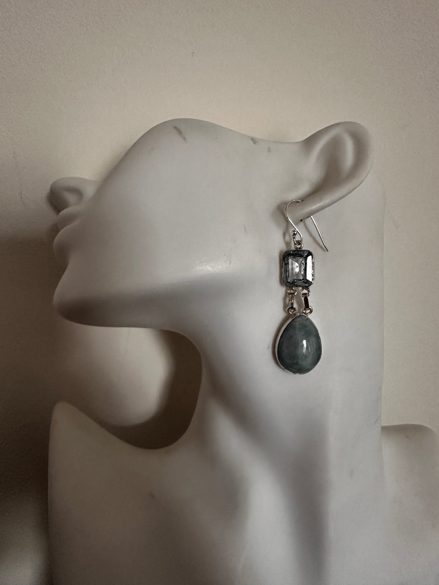 Blue Topaz with Larimar