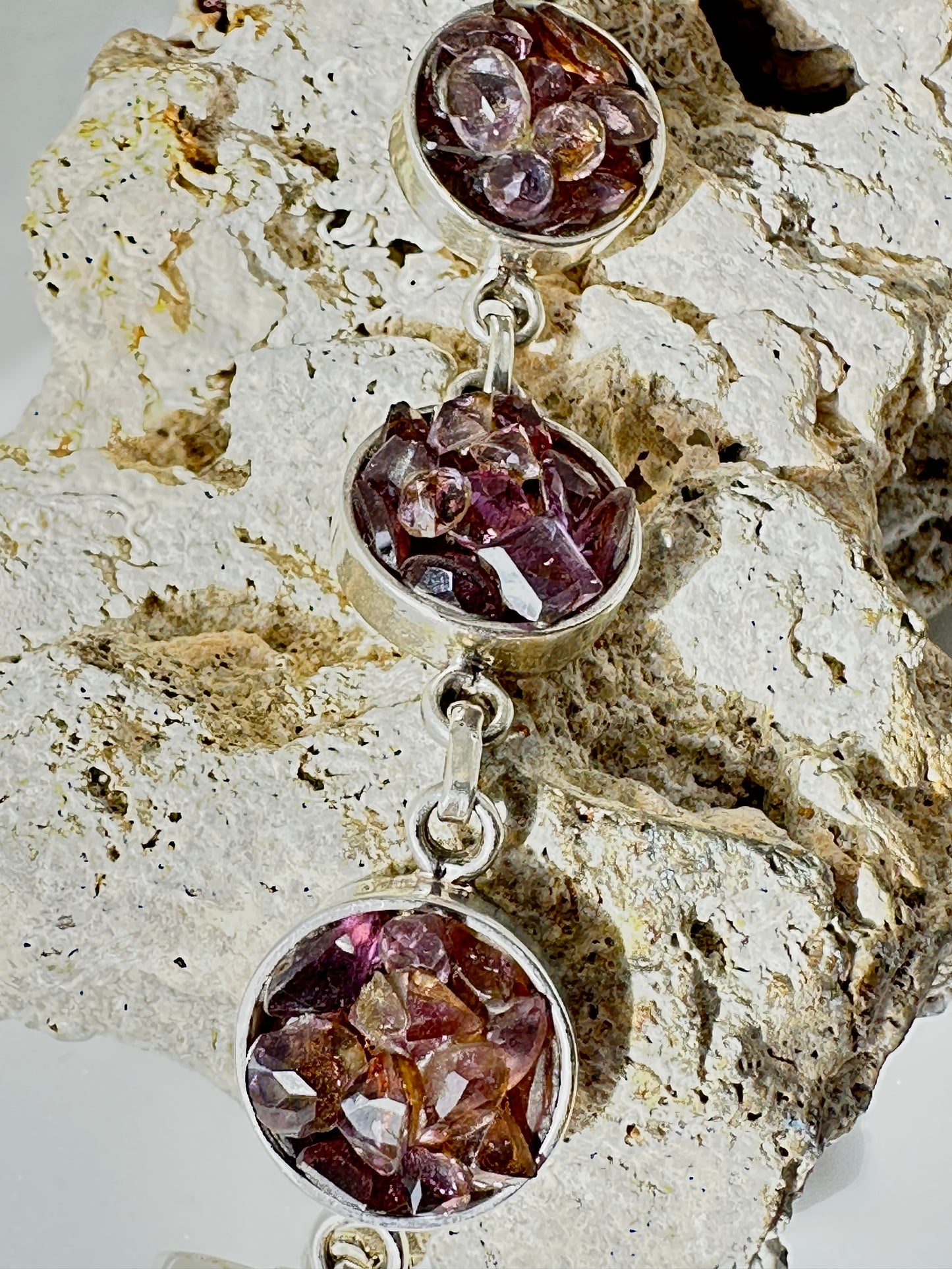 Amethyst Crystal circles