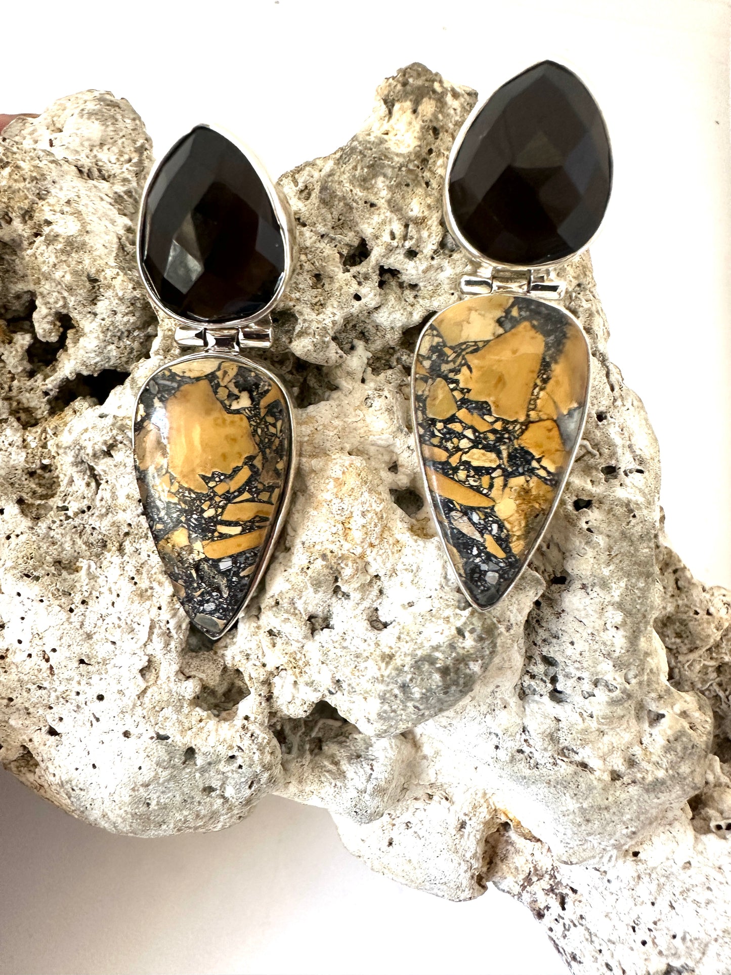 Dessert Jasper with Smoky Quartz