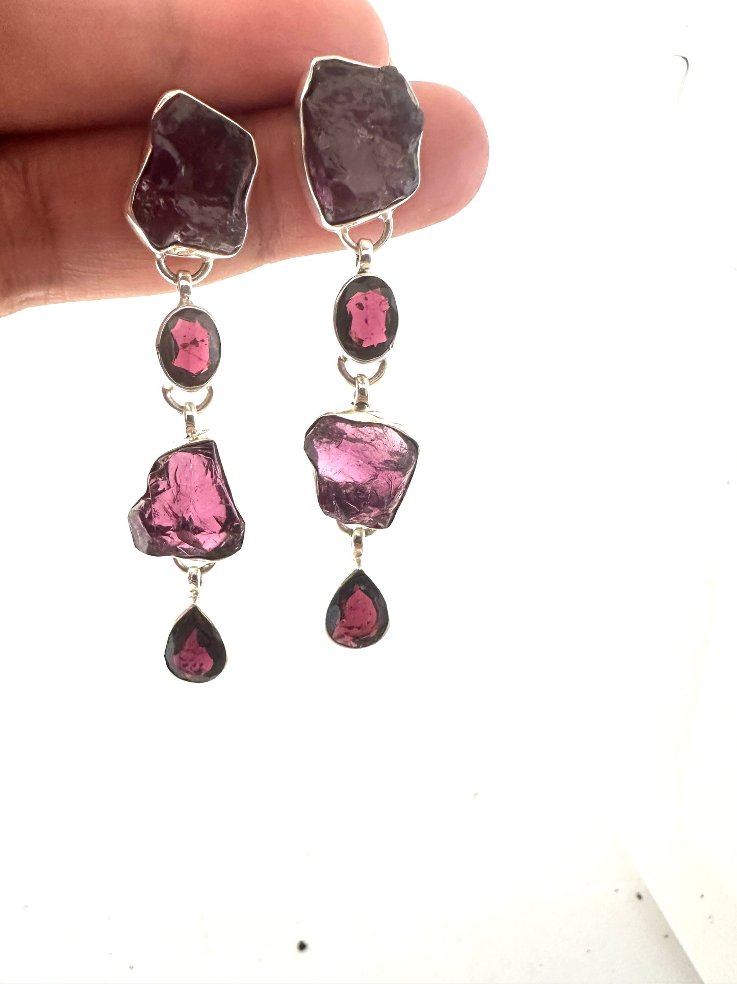 Garnet-Raw and Polished