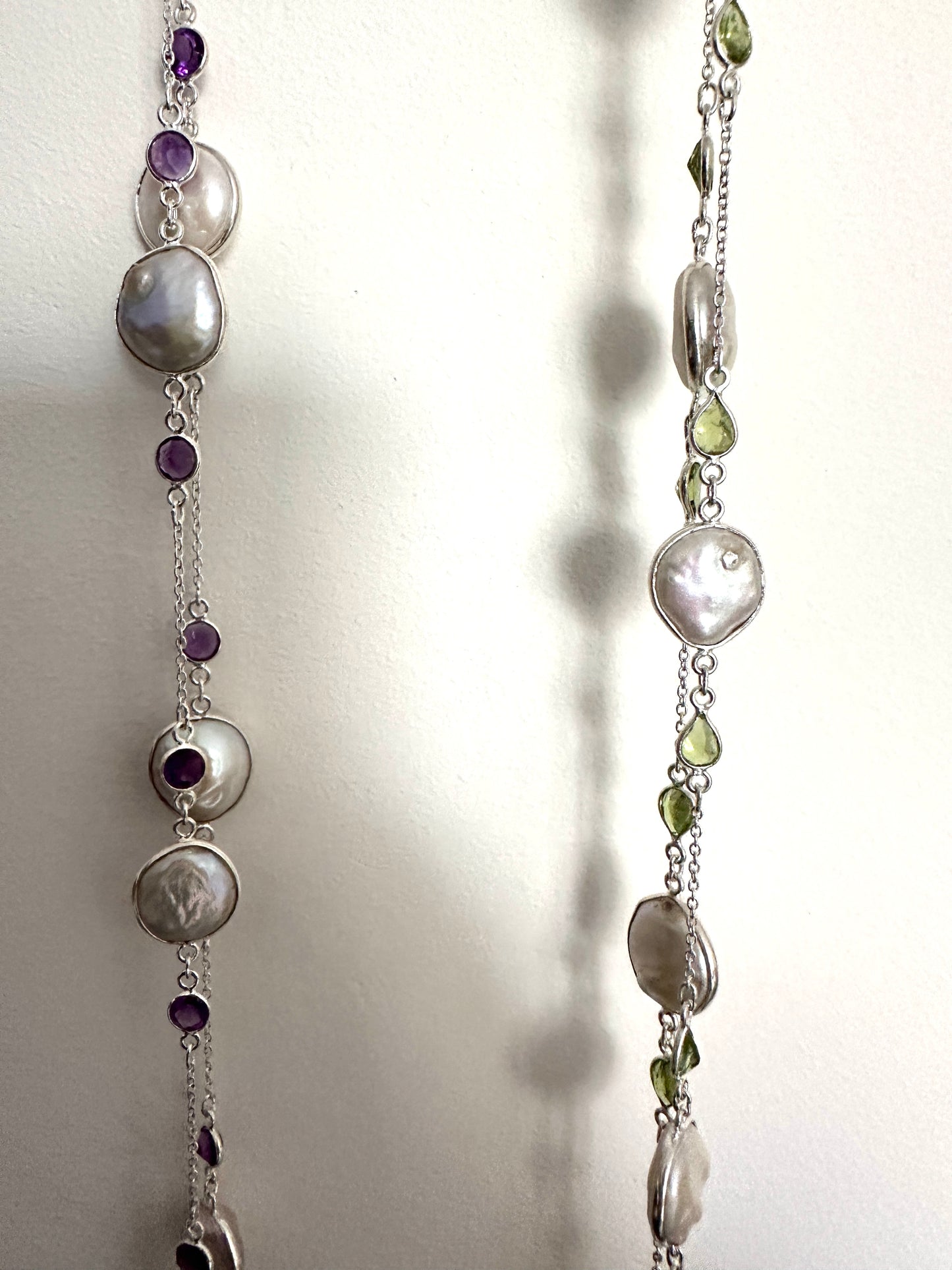 Pearl with Amethyst