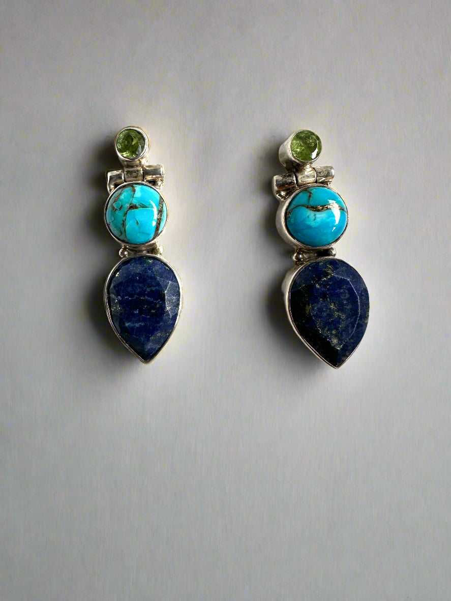 Lapis Lazuli with Copper Turquoise