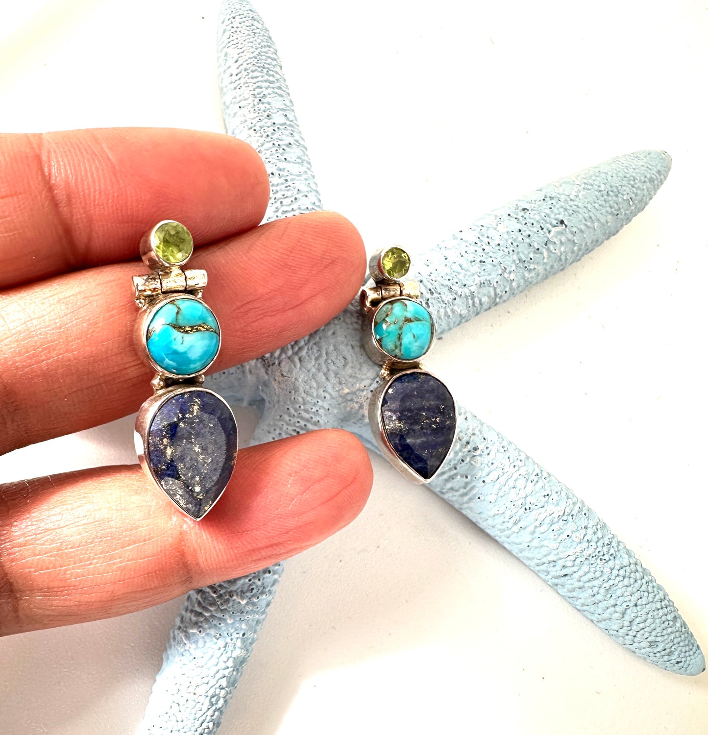 Lapis Lazuli with Copper Turquoise