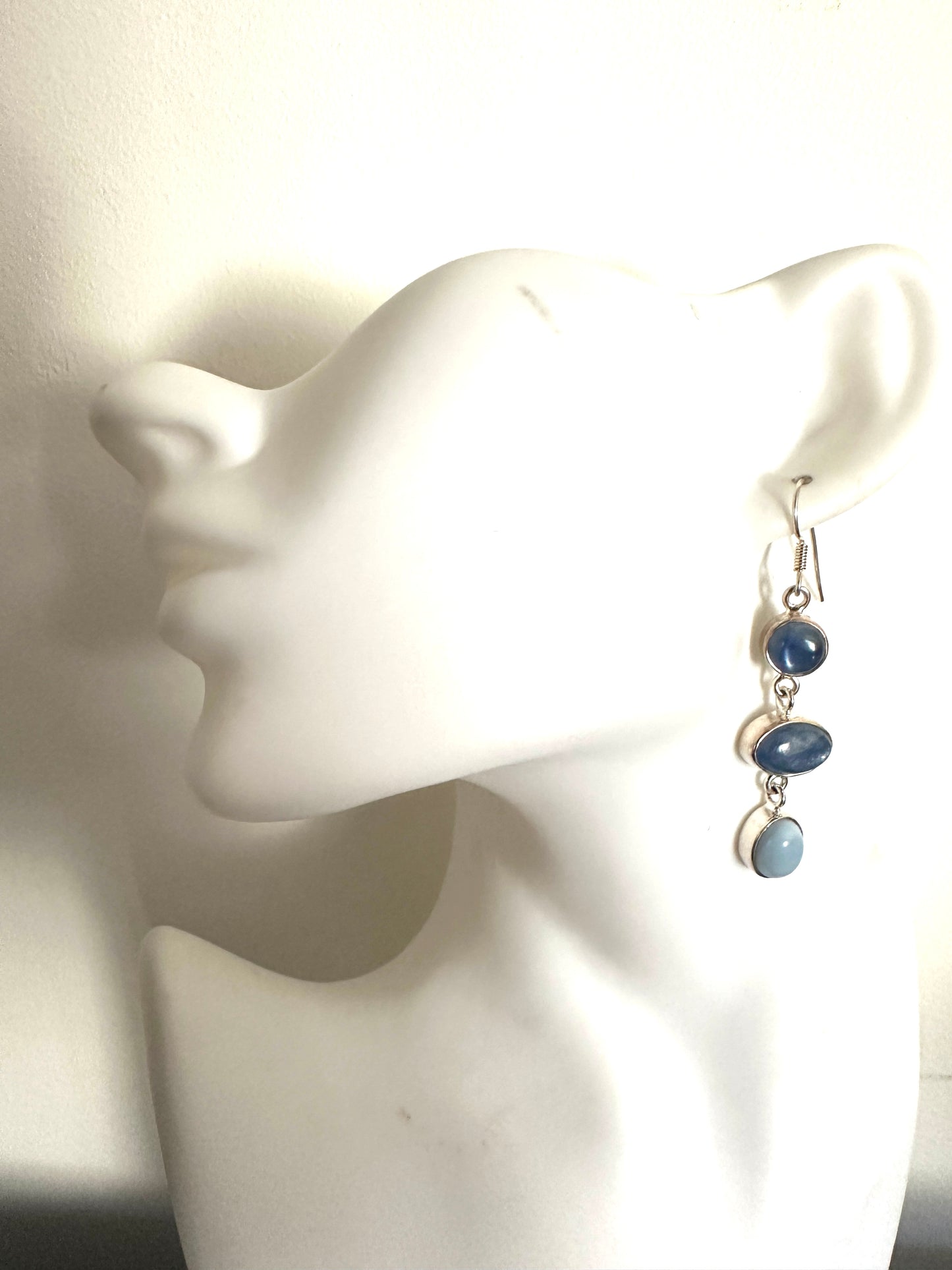 Kyanite with Blue Opal
