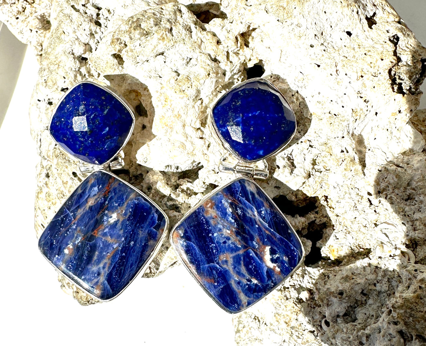 Pietersite with Lapis Lazuli