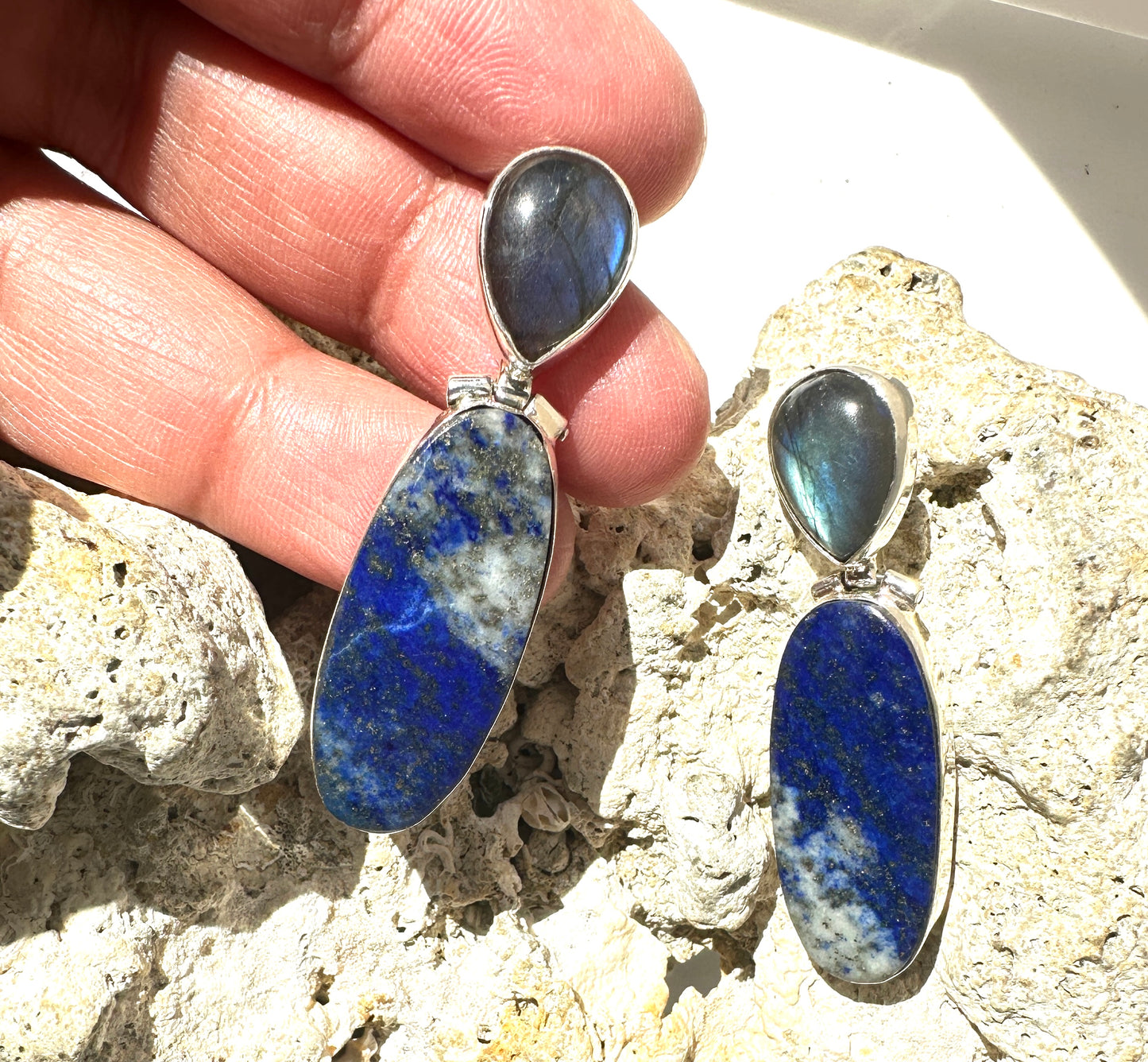 Lapis Lazuli with Labradorite