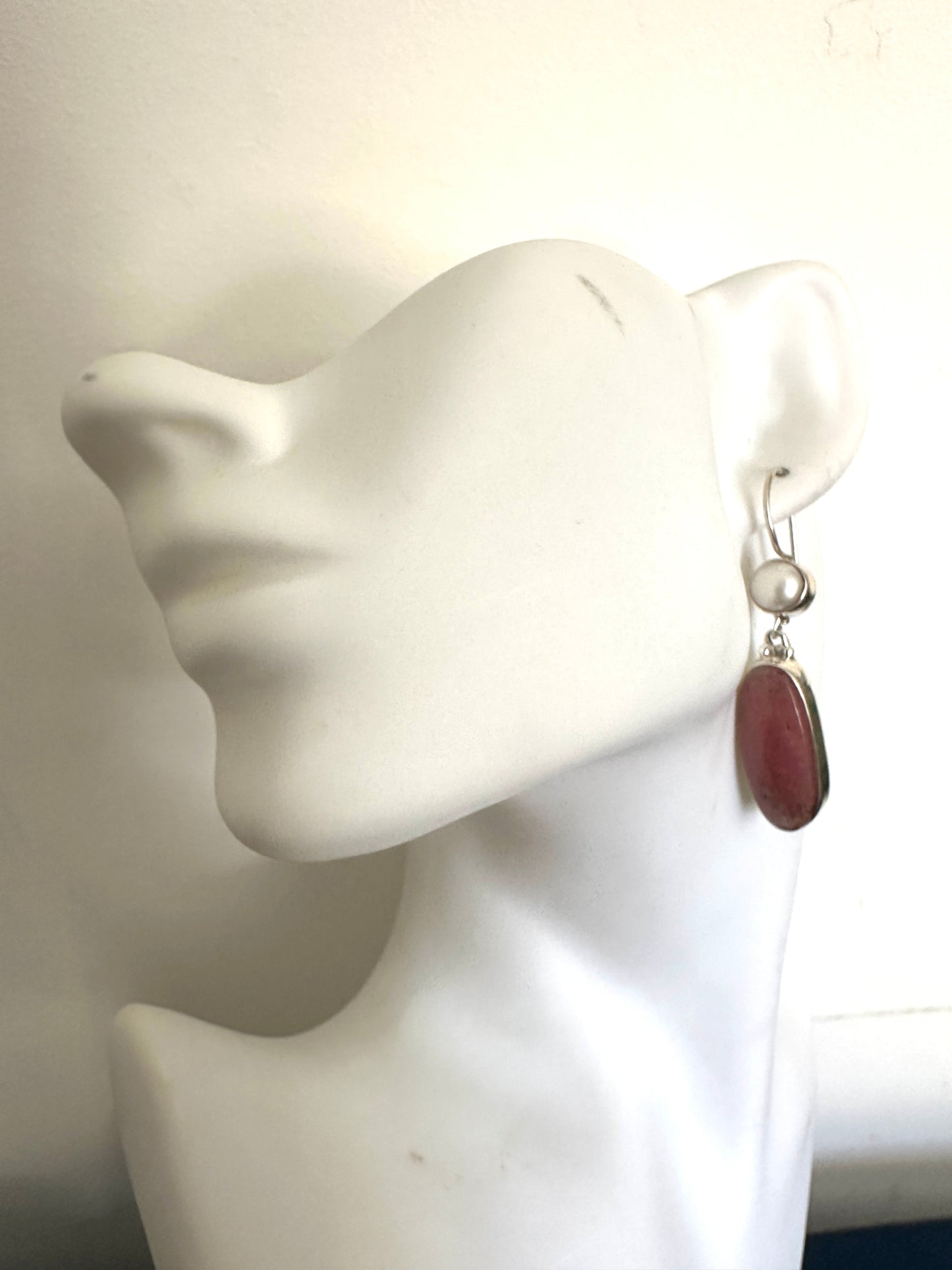Rhodonite with Pearl
