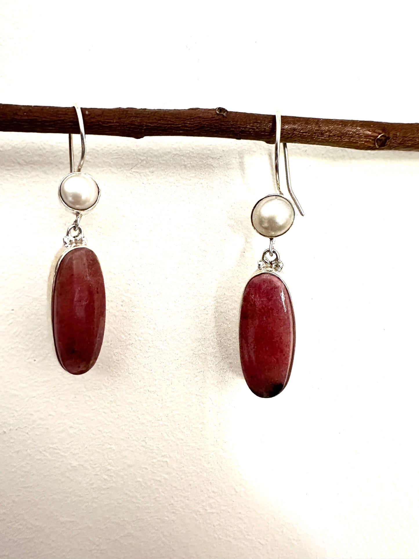 Rhodonite with Pearl