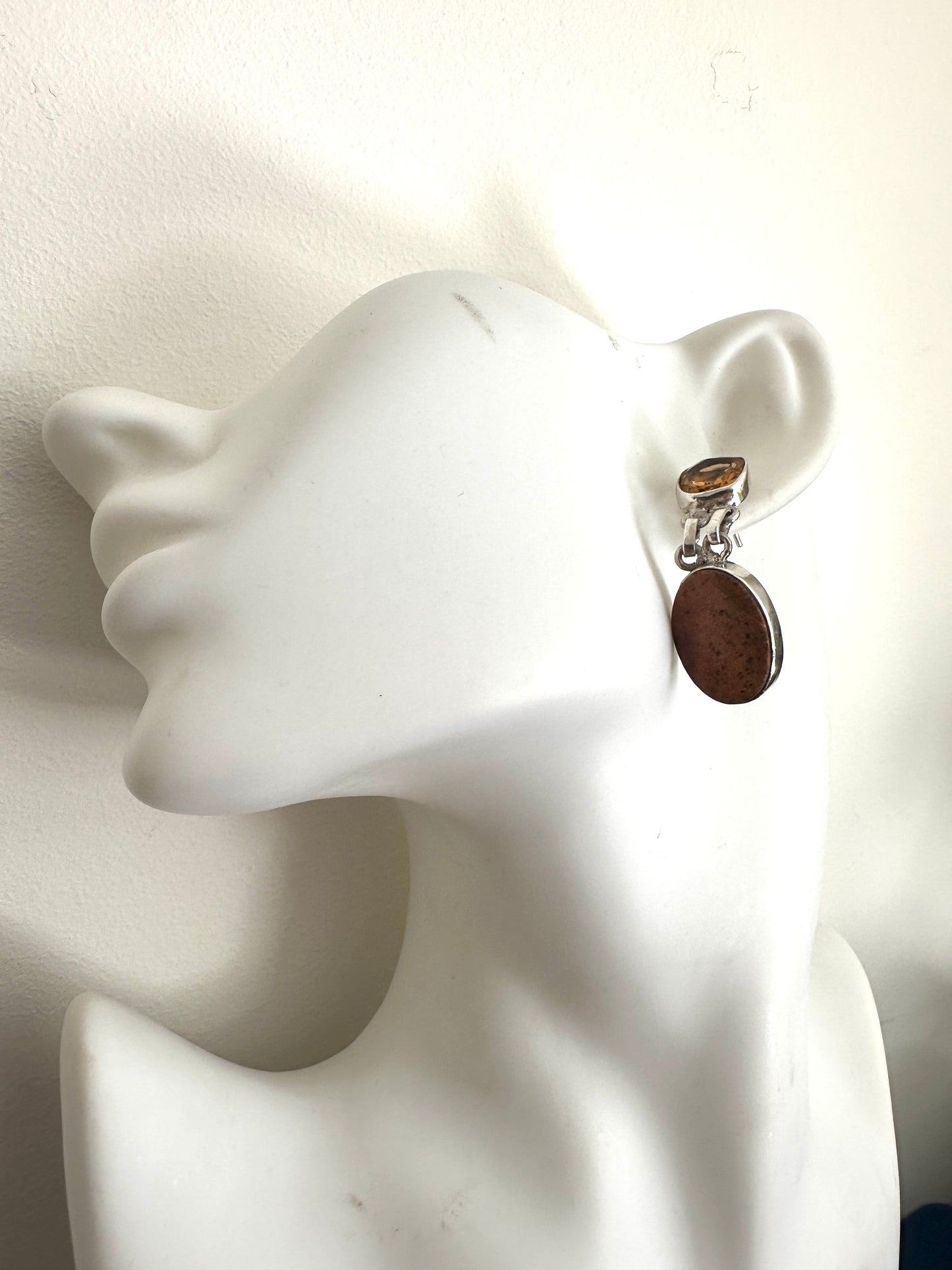 Sponge Coral with Citrine
