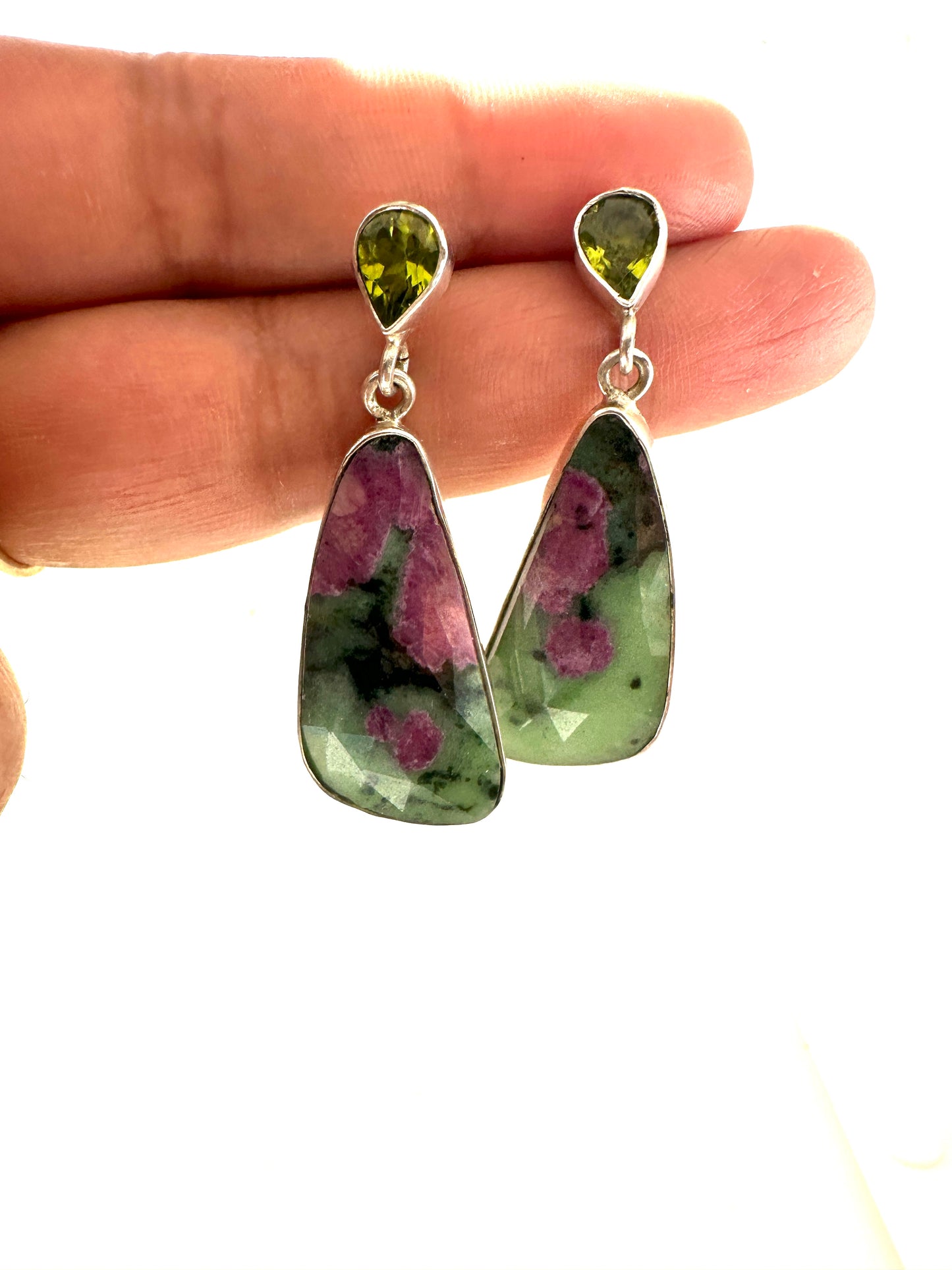 Ruby Zosite with Peridot(Large)