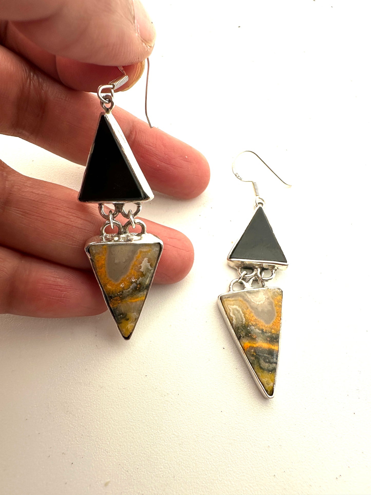 Black Onyx with BumbleBee Jasper
