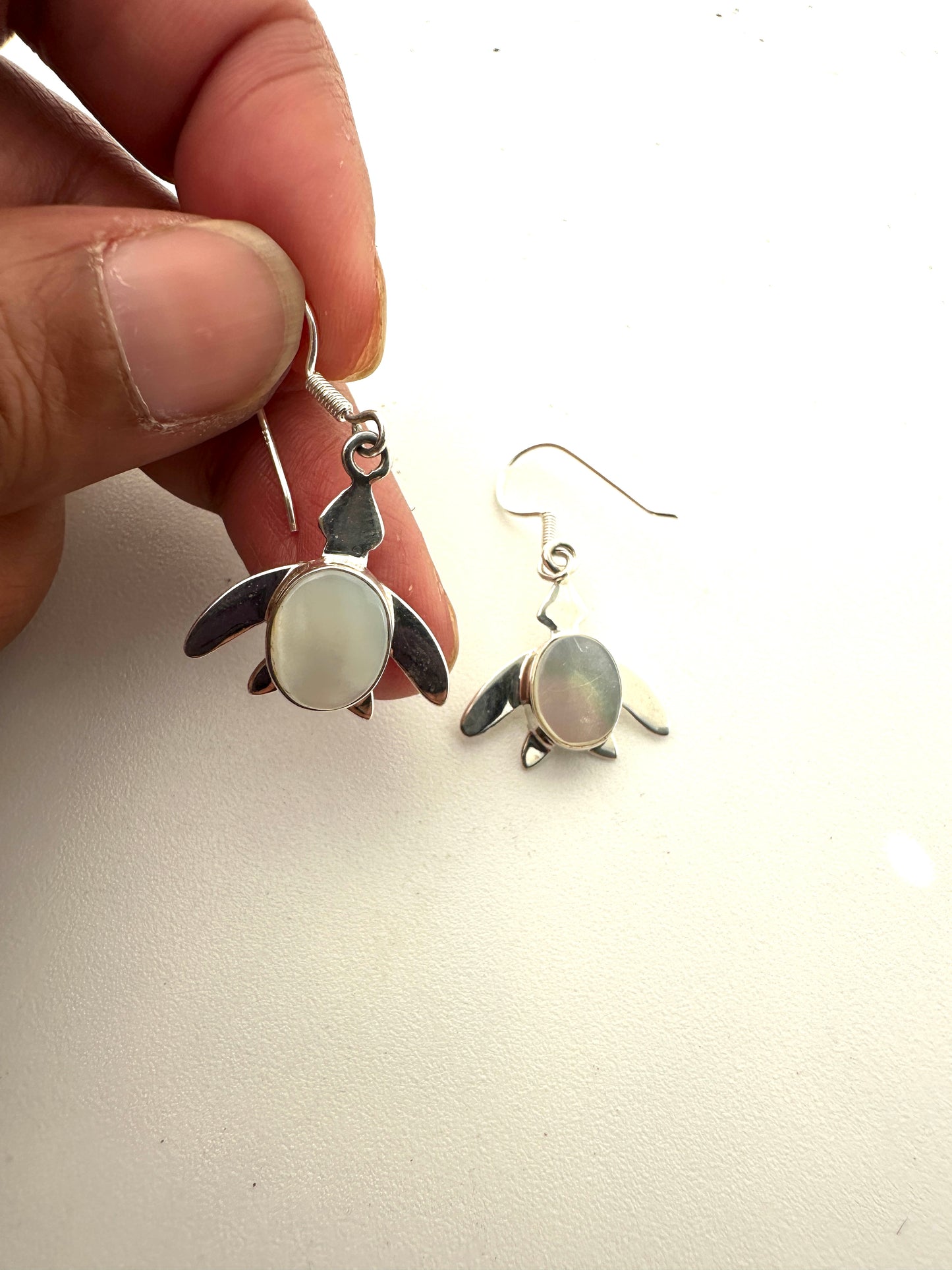 Rainbow Moonstone Turtles