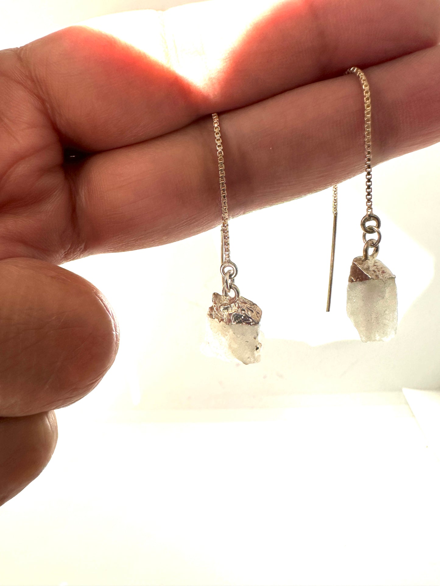 Rainbow Moonstone Threader