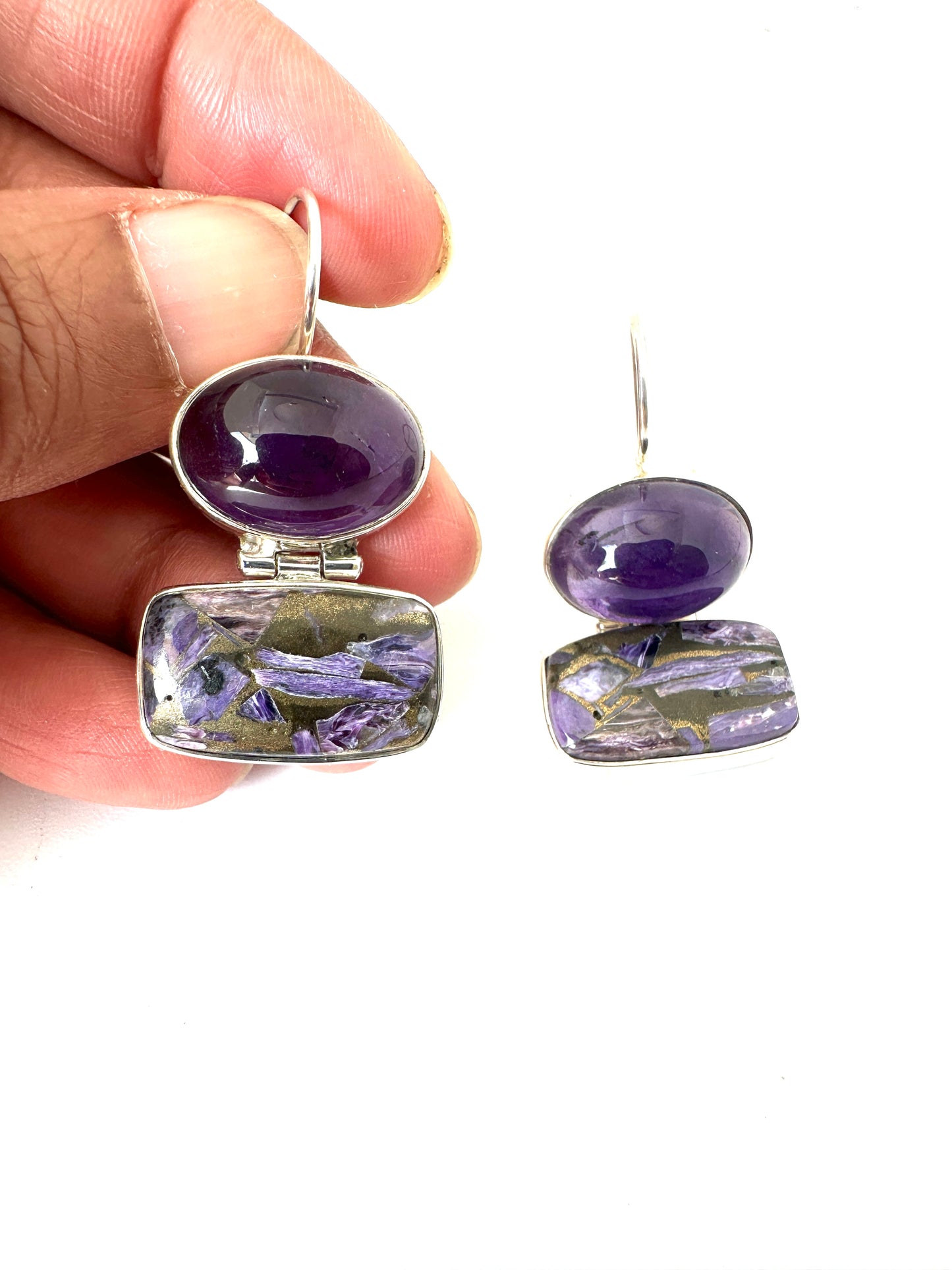 Mohave Copper Charoite with Amethyst