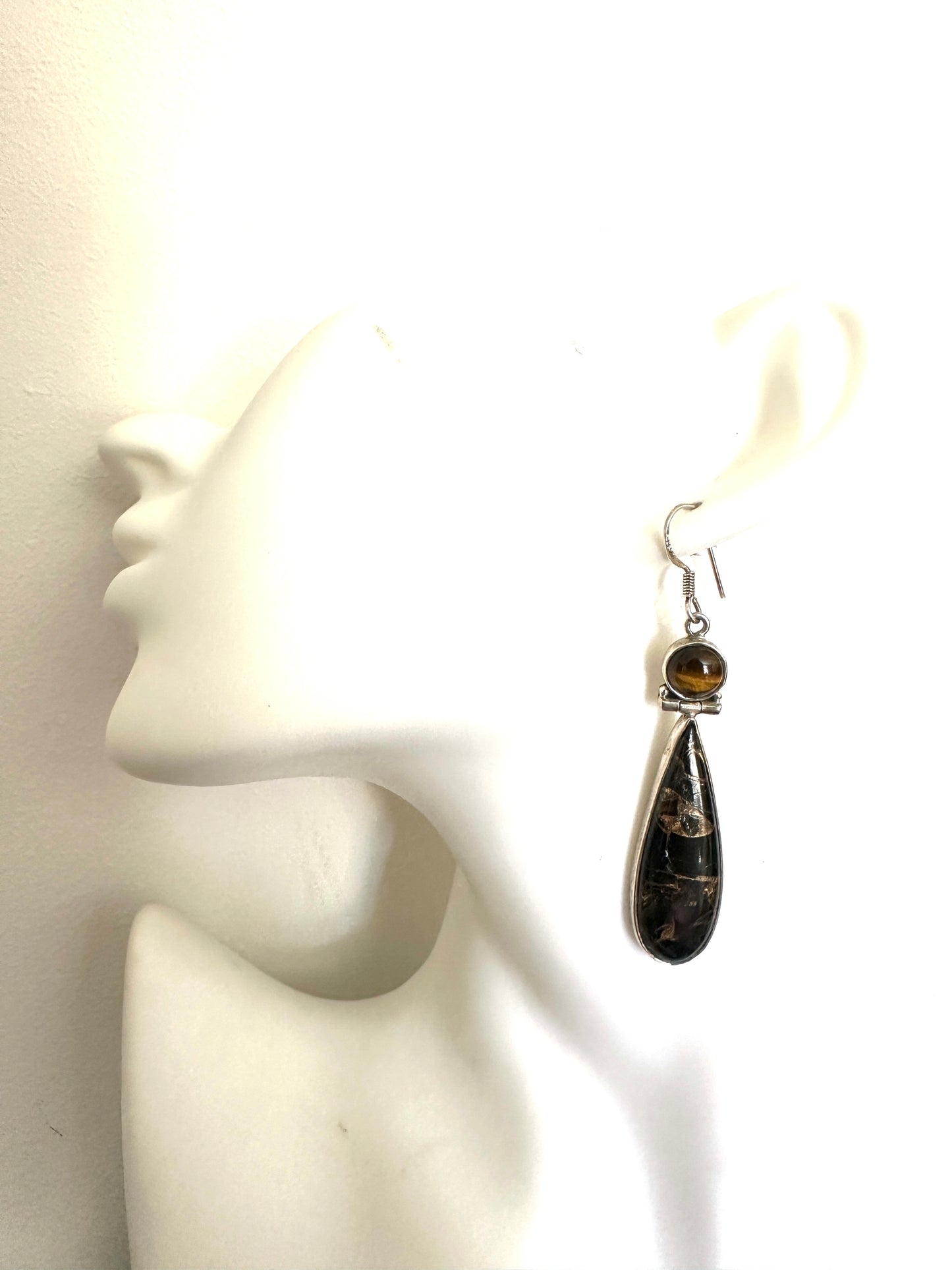 Black Copper Turquoise with Tiger Eye