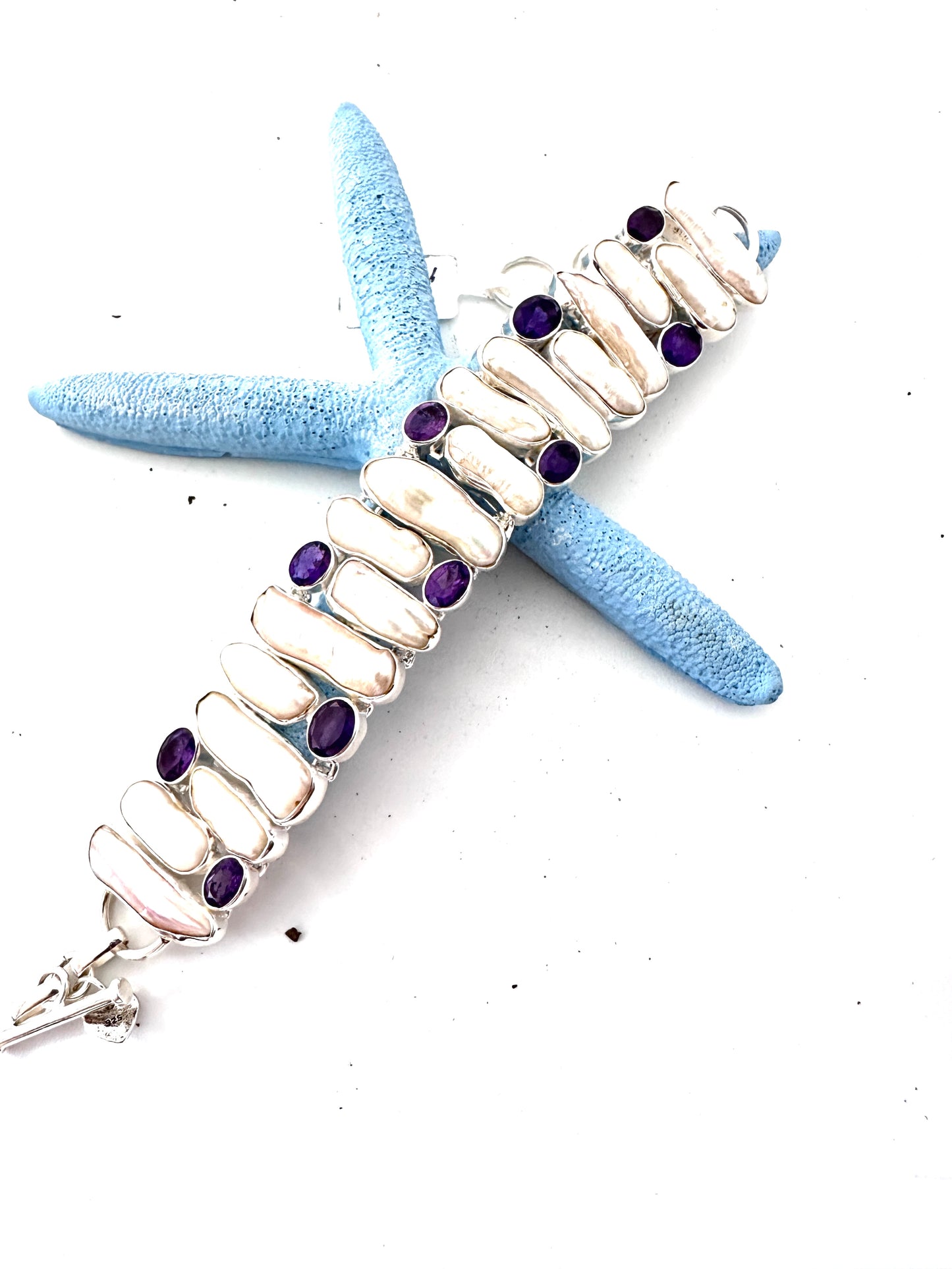 Biwa Pearl with Amethyst