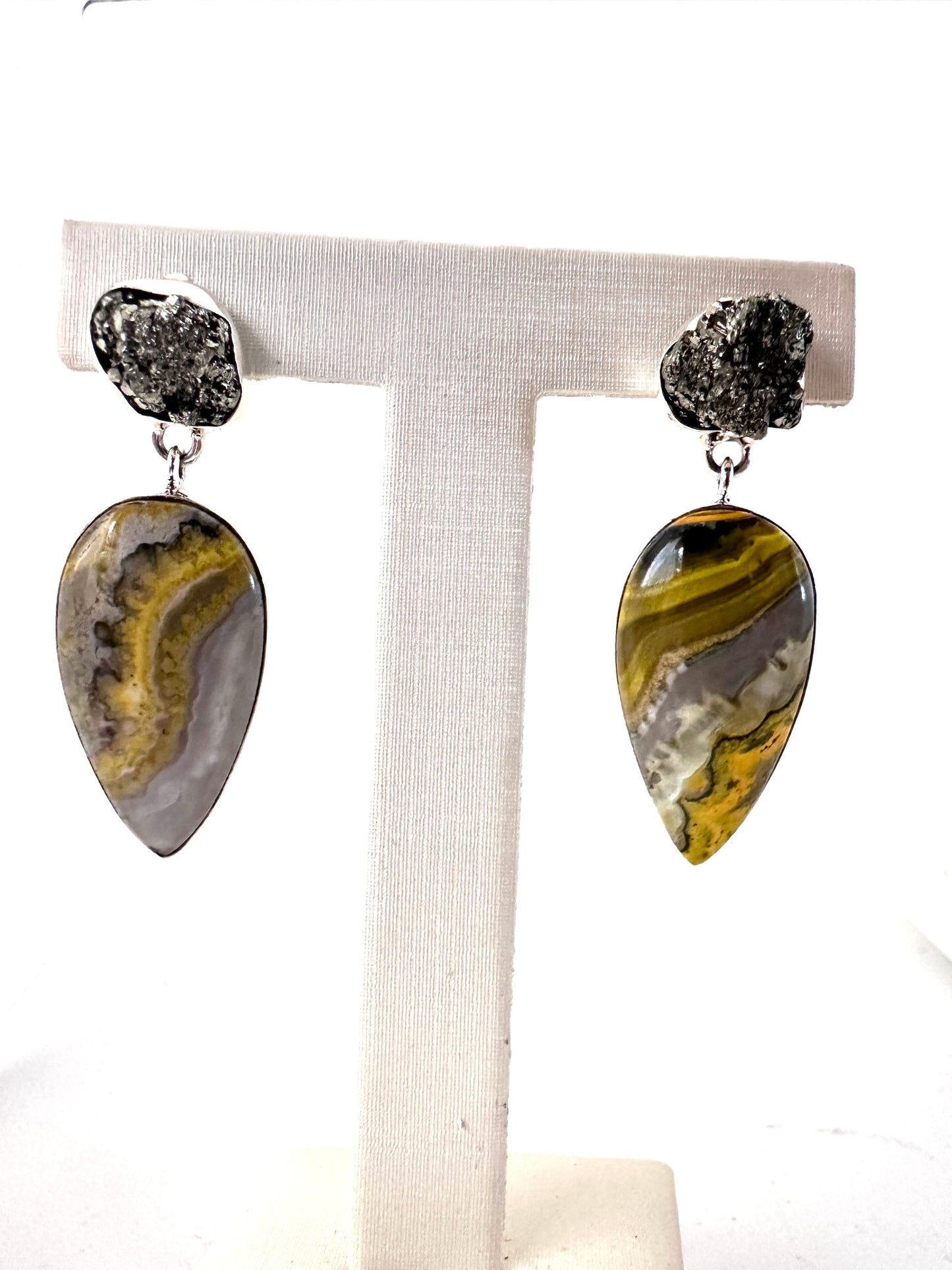Bumble Bee Jasper with Pyrite