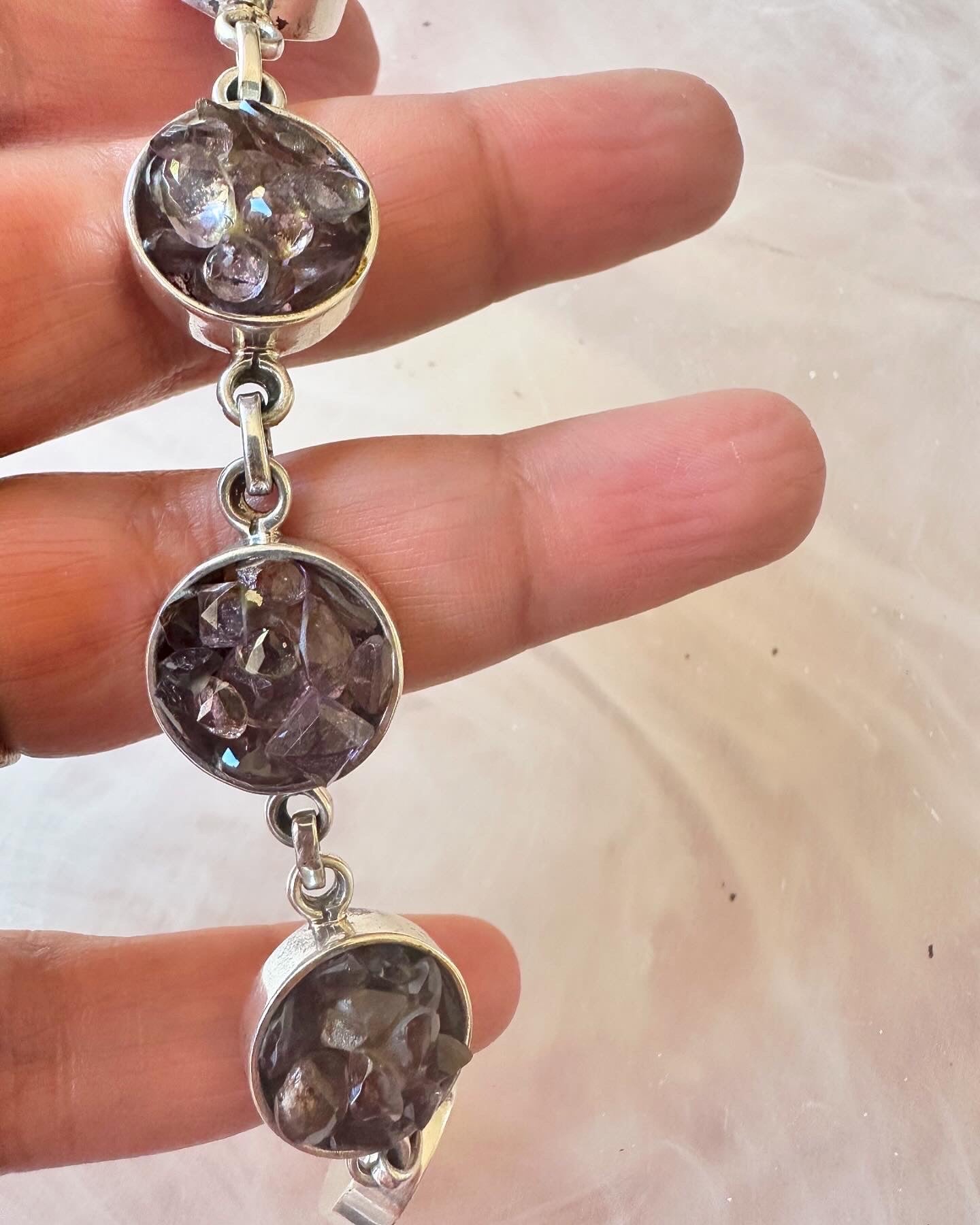 Amethyst Crystal circles
