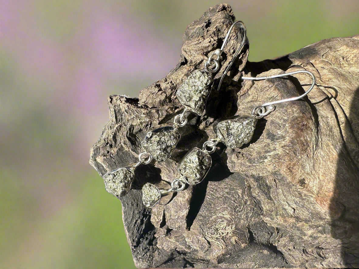 raw Pyrite Druzy