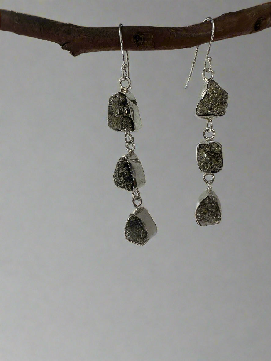 raw Pyrite Druzy