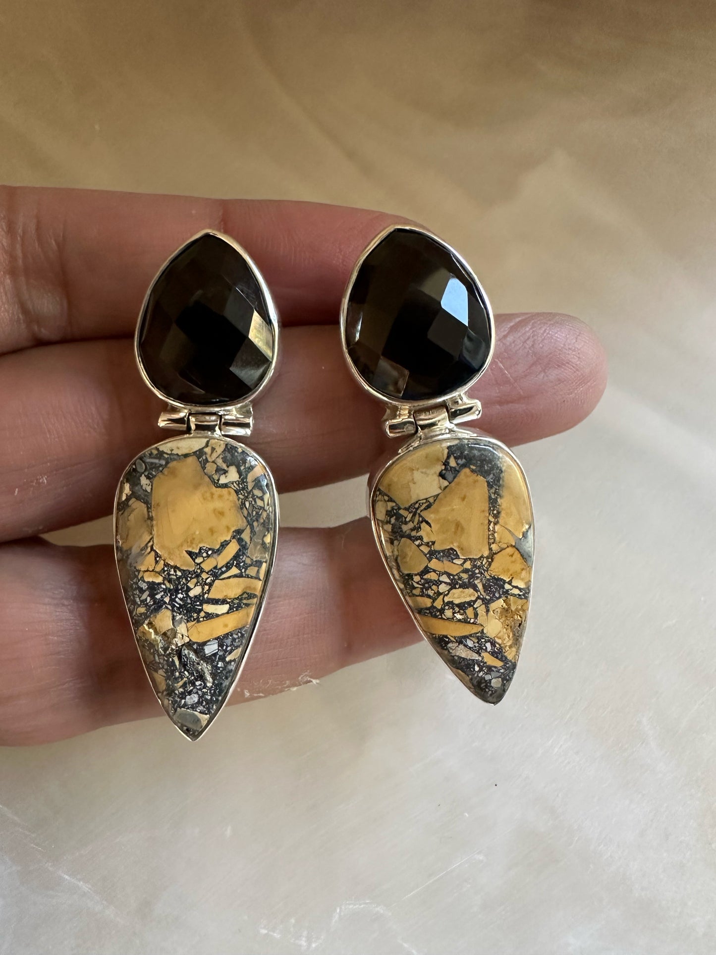 Dessert Jasper with Smoky Quartz