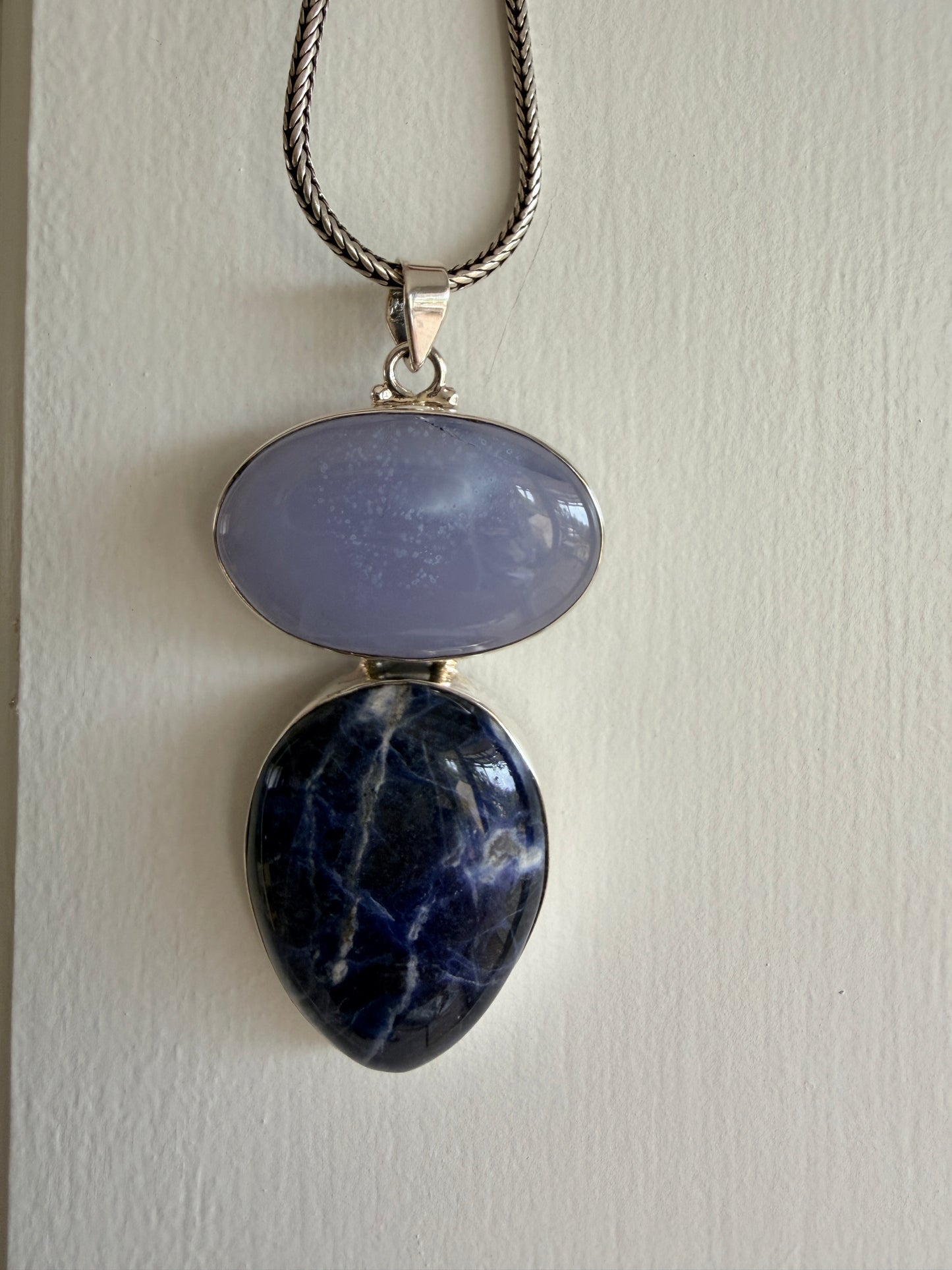 Sodalite with Lavender Jade