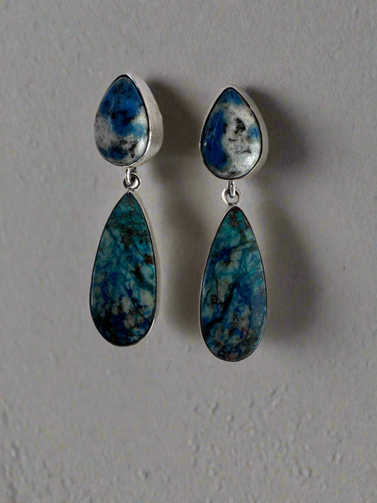 Azurite with K2 Jasper
