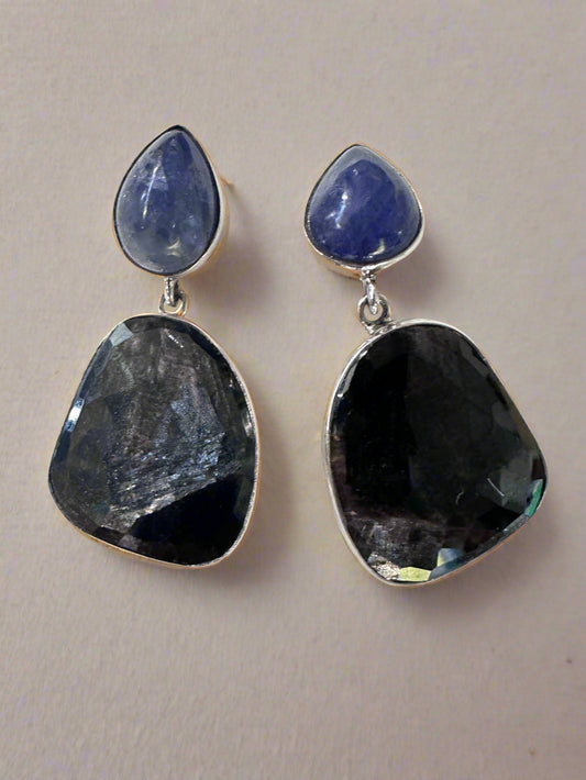Sapphire with Tanzanite