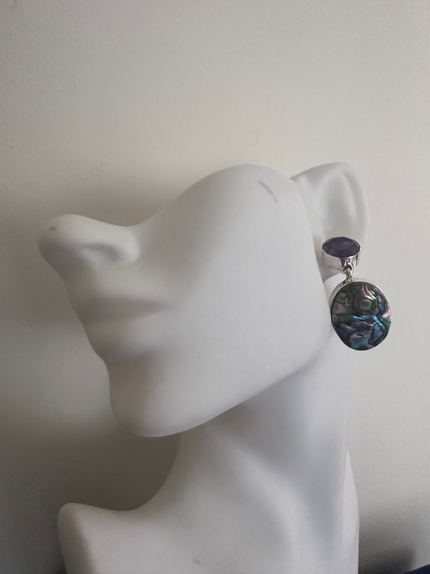 Abalone with Amethyst