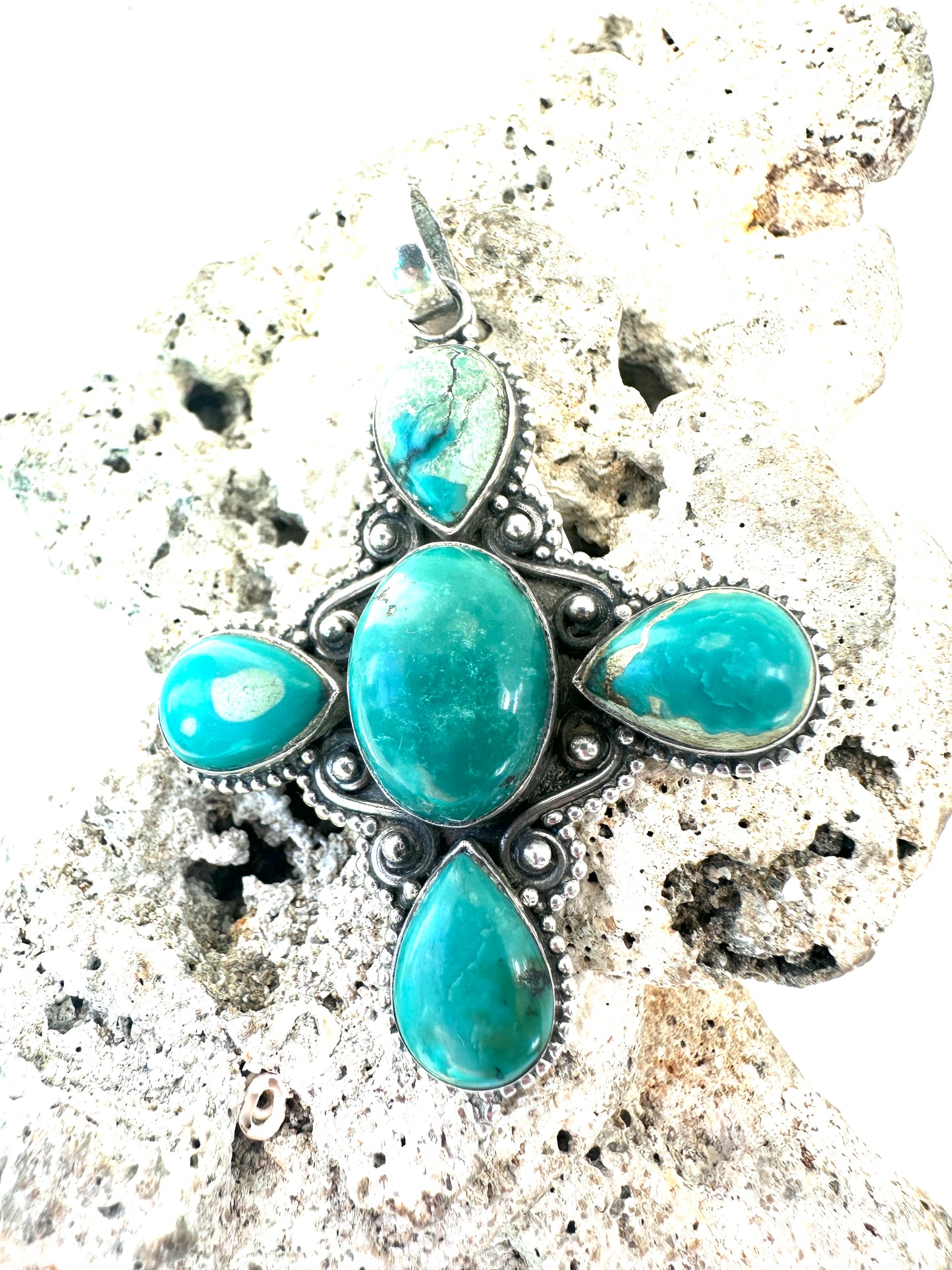 Turquoise Cross