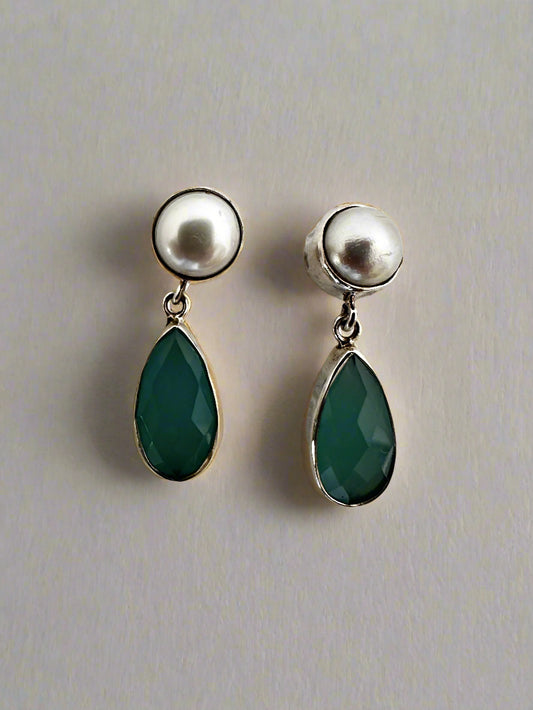 Chalcedony with Pearl