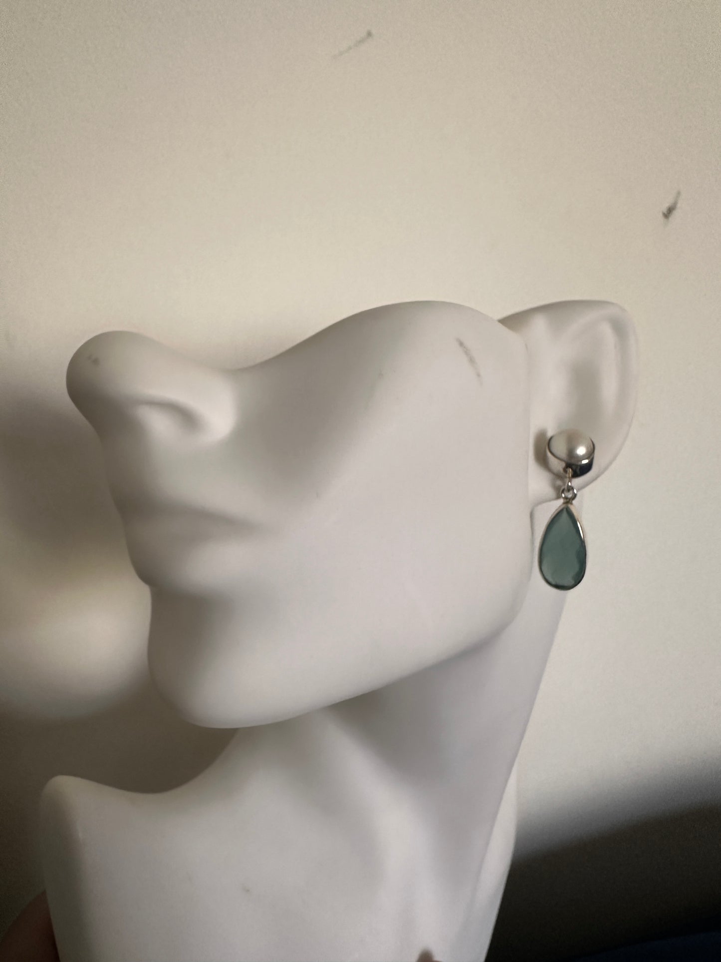 Chalcedony with Pearl