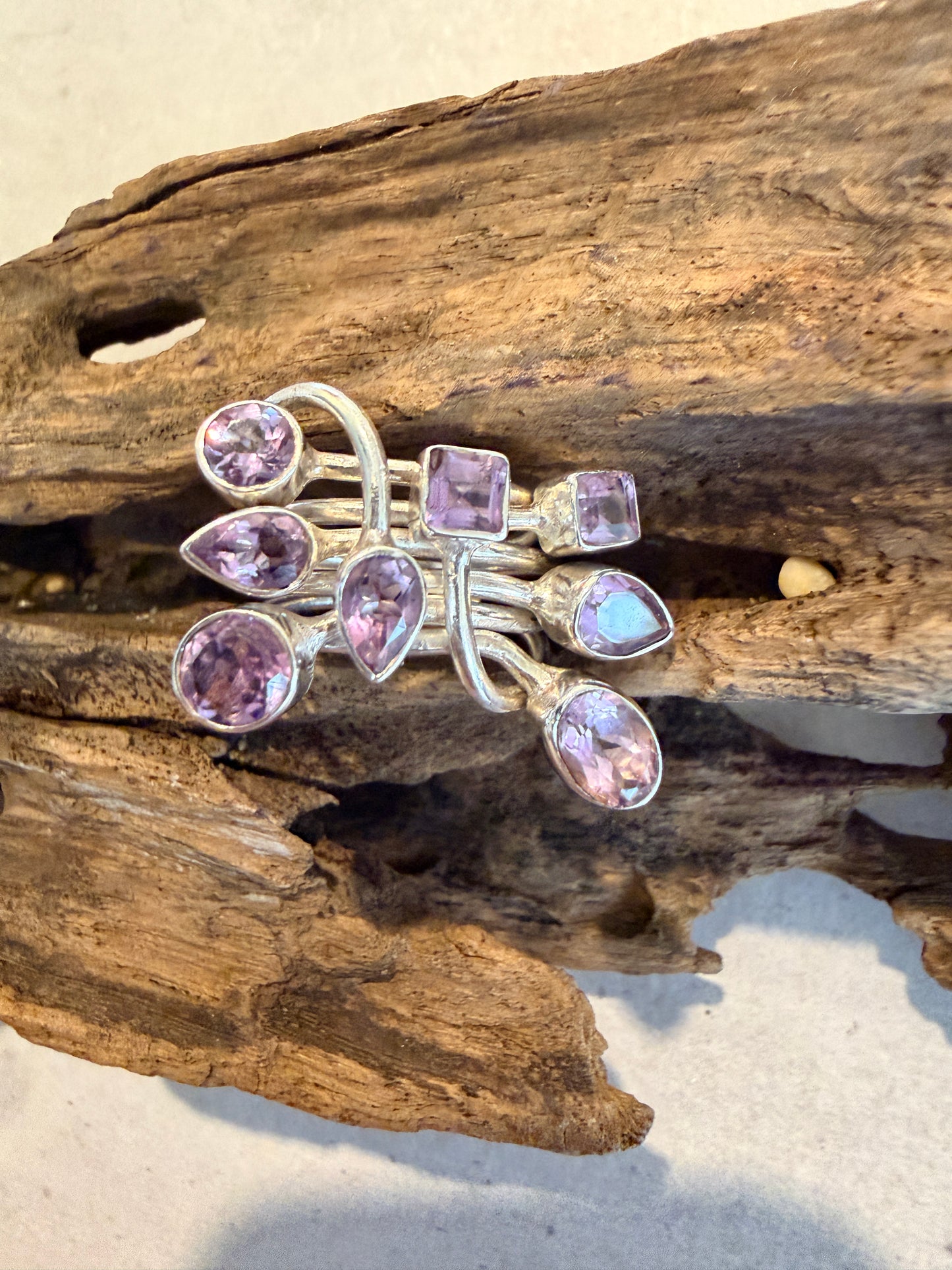 Amethyst Garden Ring