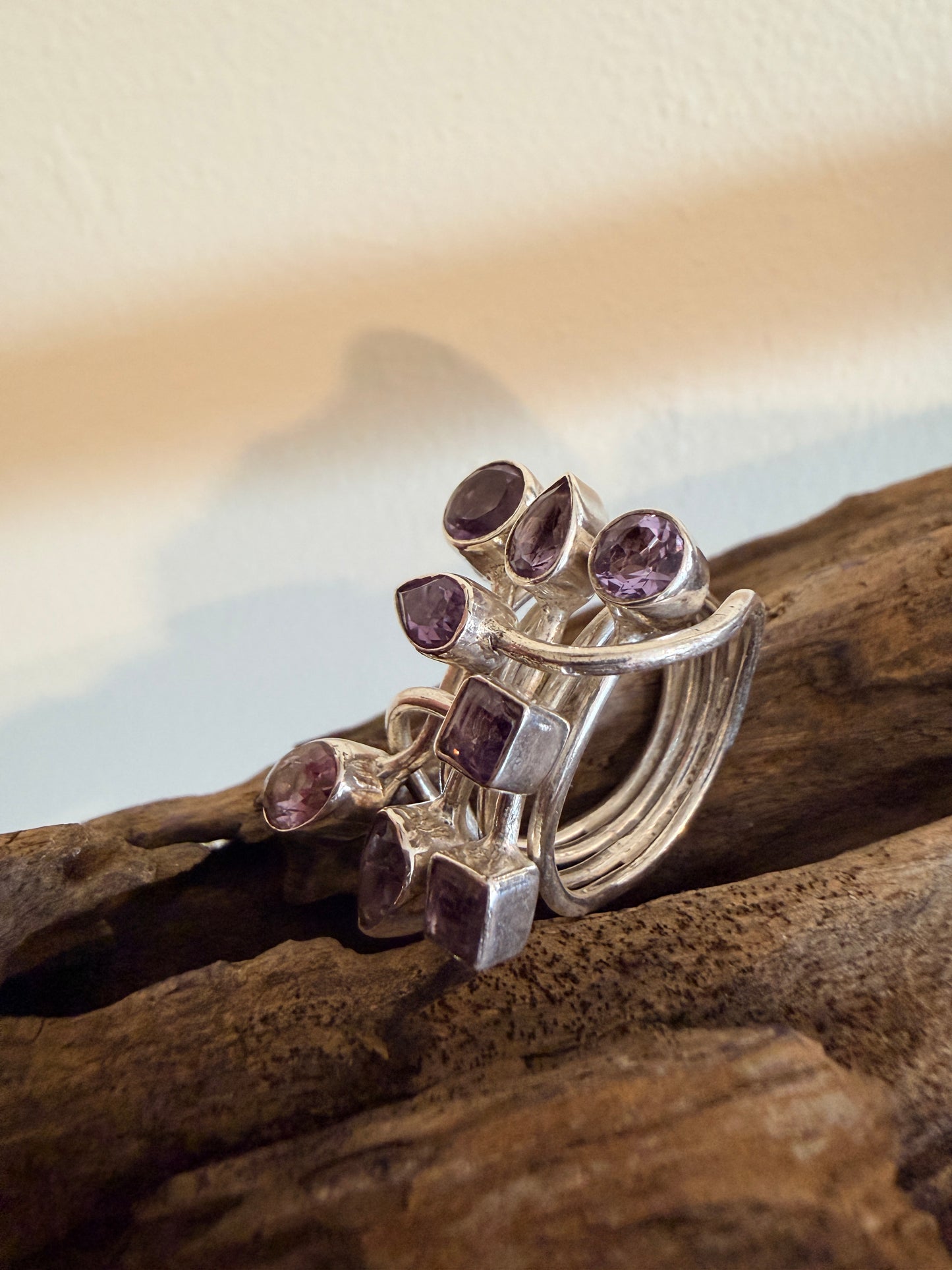 Amethyst Garden Ring