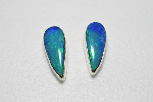 Boulder Opal Doublet Studs