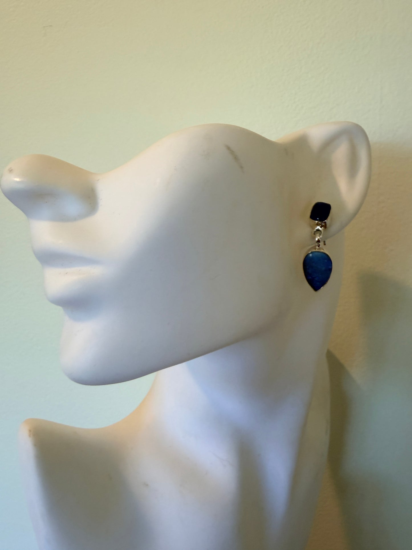 Lapis Lazuli with Australian boulder Opal