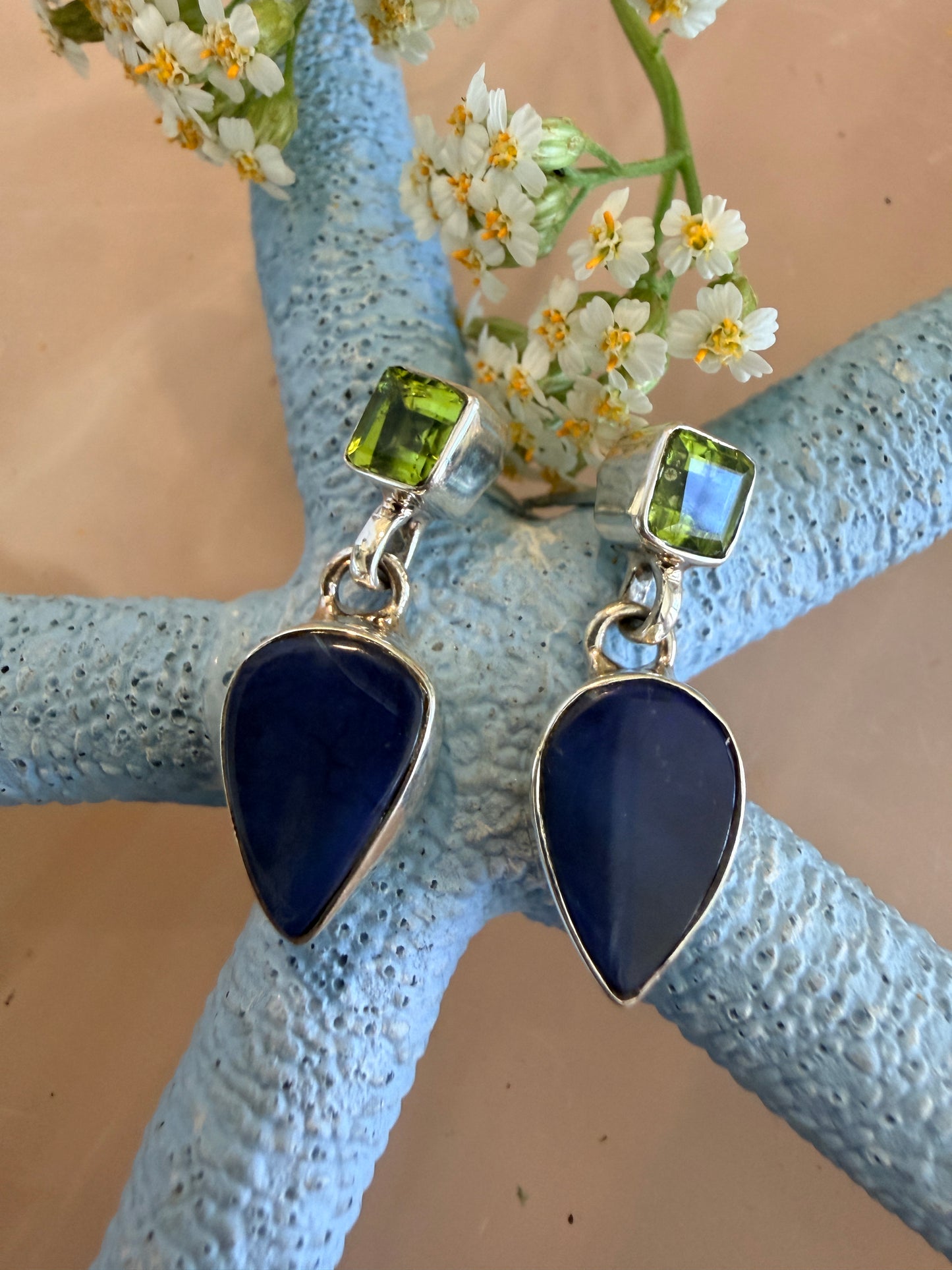 Peridot with Australian Opal