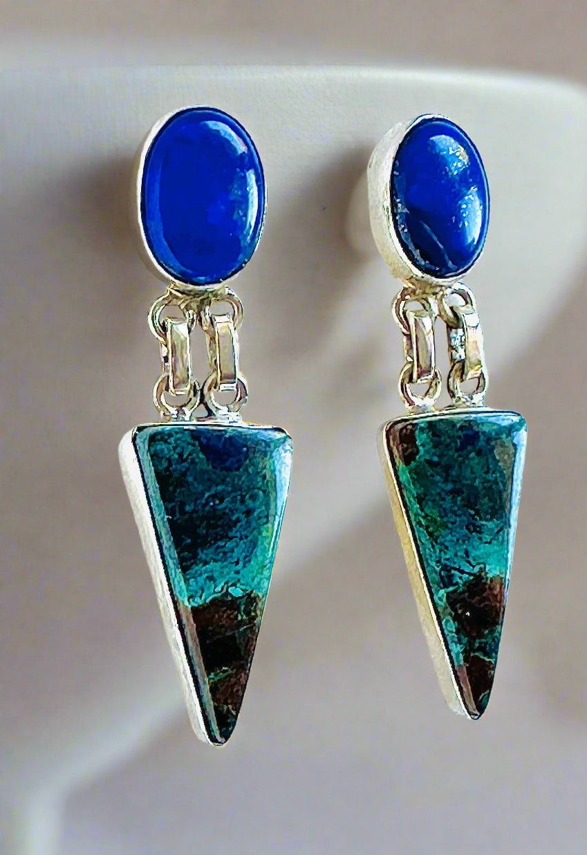 Azurite with Lapis Lazuli