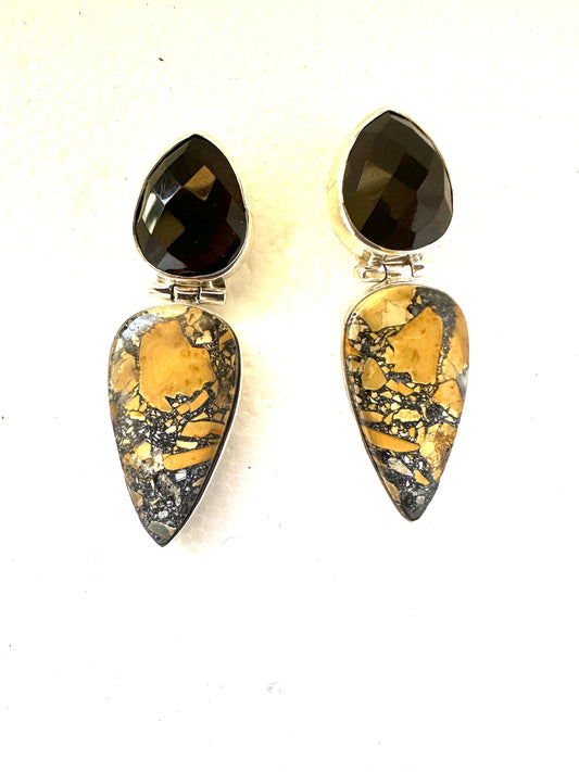 Dessert Jasper with Smoky Quartz