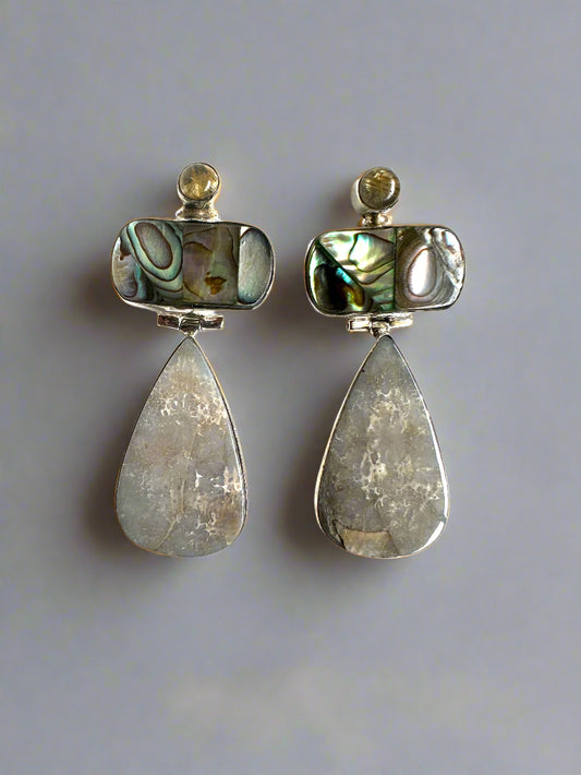 Calicrom Jasper with Abalone