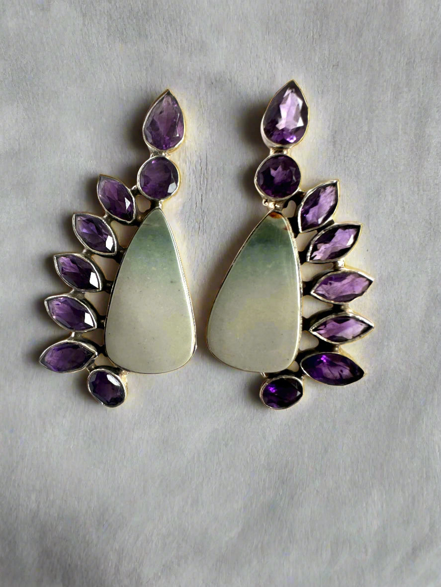 Calicrom Jasper with Amethyst