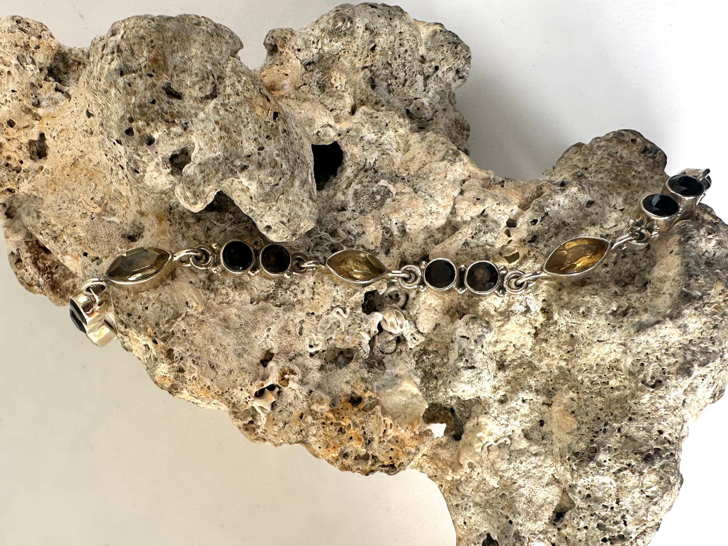 Smoky Quartz with Citrine