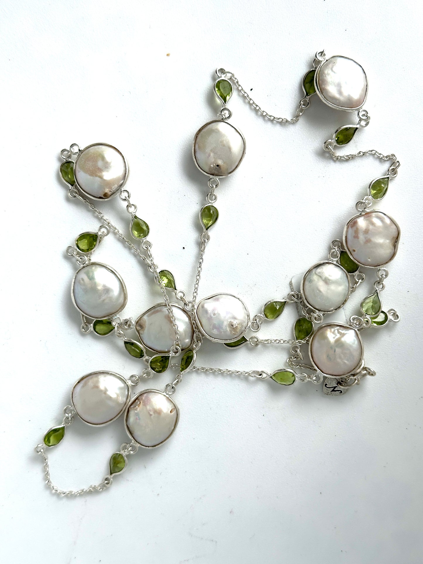 Pearl with Peridot