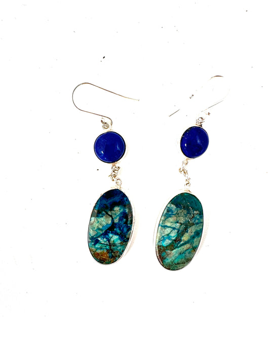 Azurite with Lapis Lazuli